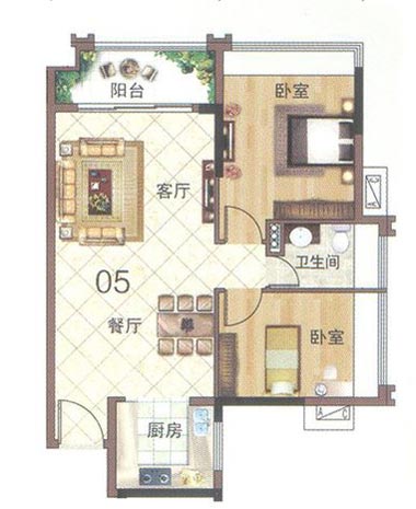 金艾陶家裝：佛山大瀝碧桂園華府86㎡現(xiàn)代簡(jiǎn)約裝修效果鑒賞